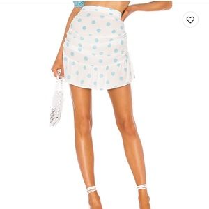 For Love and Lemons Caroline Mini Skirt